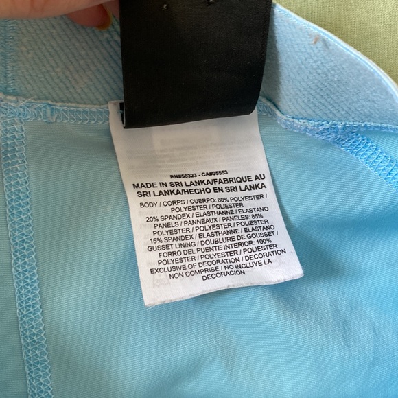 Nike Pro Light Blue Leggings - Size Small - Picture 3 of 4